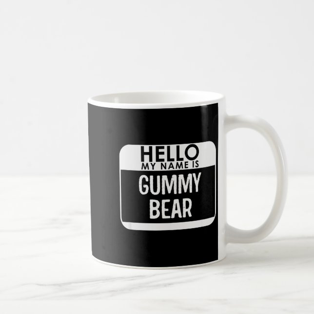 Gummy Bear Costume Funny Easy Last Minute Hallowee Coffee Mug (Right)