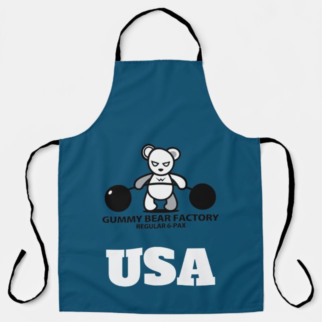 Gummy Bear Factory Apron (Front)