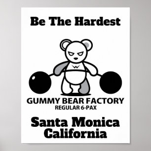 Gummy Bear Factory Campaign Poster