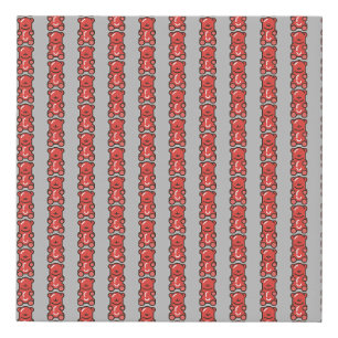 gummy-bear faux canvas print