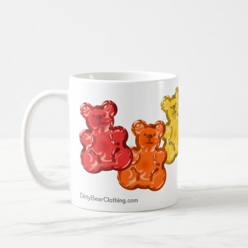 Gummy Bear Gay Pride Coffee Mug
