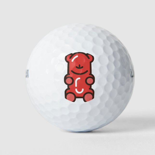 gummy-bear golf balls (Front)