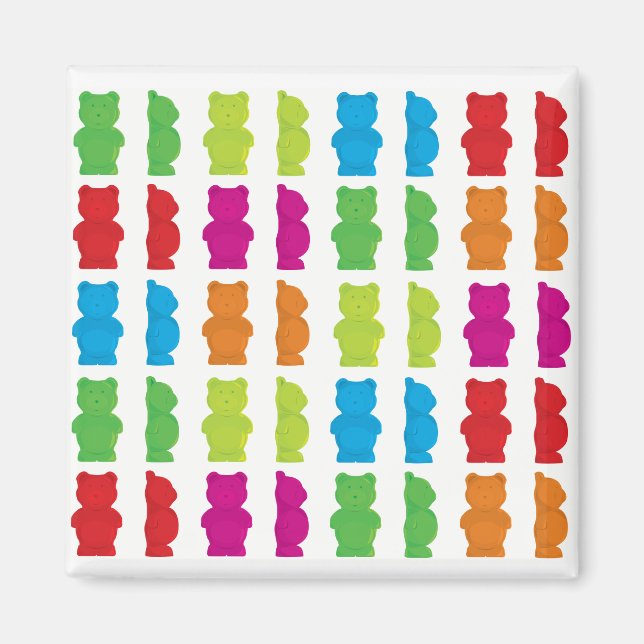 Gummy Bear Magnet (Front)