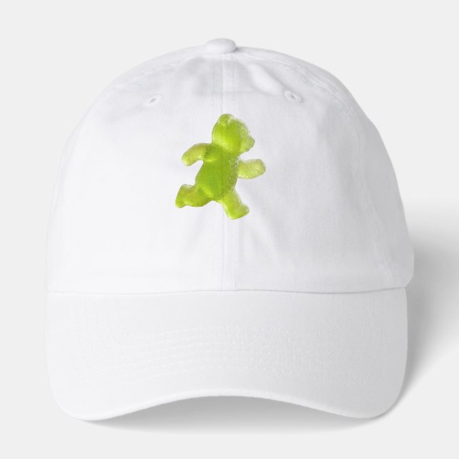 Gummy Bear on the Run - Sweet & Cool Baby Bodysuit Hat (Front)