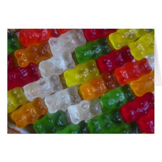 Gummy Bear Pattern (Front Horizontal)