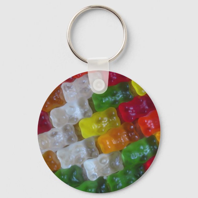 Gummy Bear Pattern Keychain (Front)