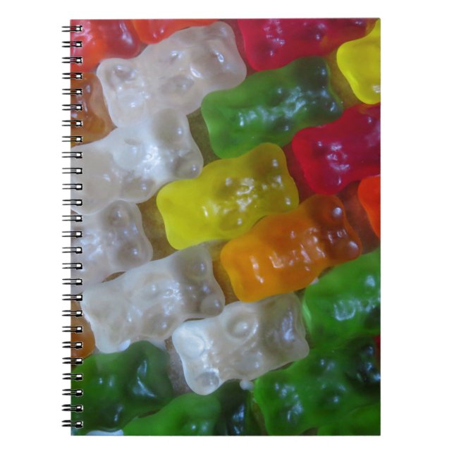 Gummy Bear Pattern Notebook (Front)