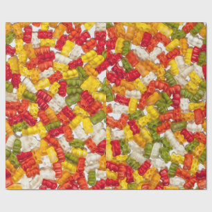 Gummy Bear Photo Wrapping Paper