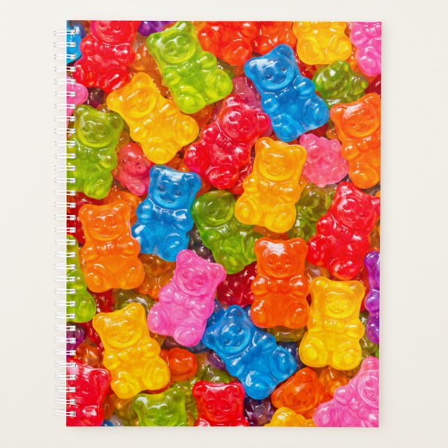 Gummy Bear Planner Cover  (Front)