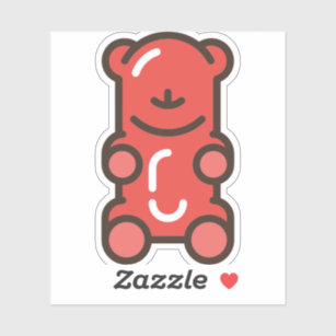 Gummy Bears Sticker for Sale by Fifiyaa