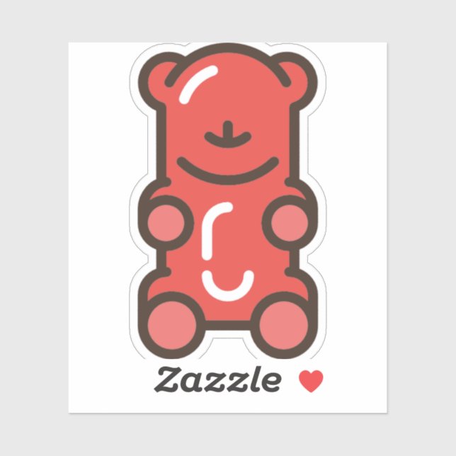 gummy-bear sticker (Sheet)