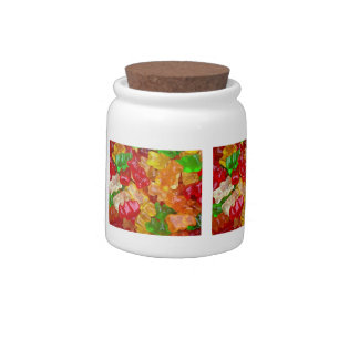 "Gummy Bear Themed" Candy Jar