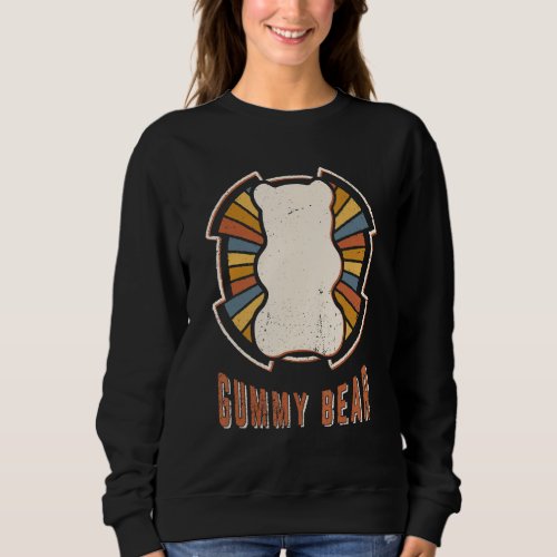Gummy Bear Vintage Classic Retro Love Sweatshirt