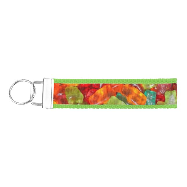 Gummy bear Wrist Keychain (Keys on Left)