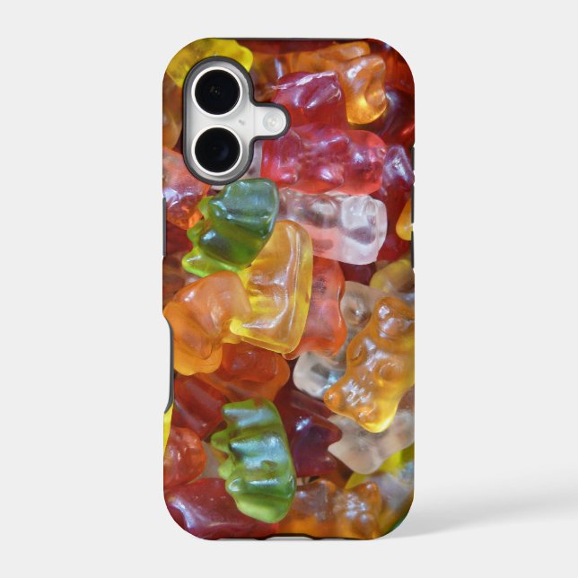 Gummy Bears Background Iphone Case (Back)