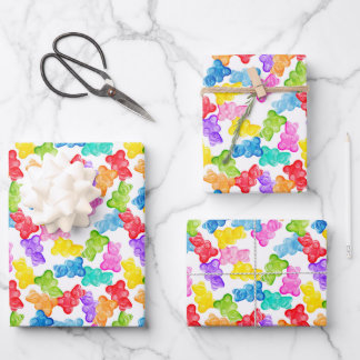 Gummy Bears by LAD Wrapping Paper Sheets