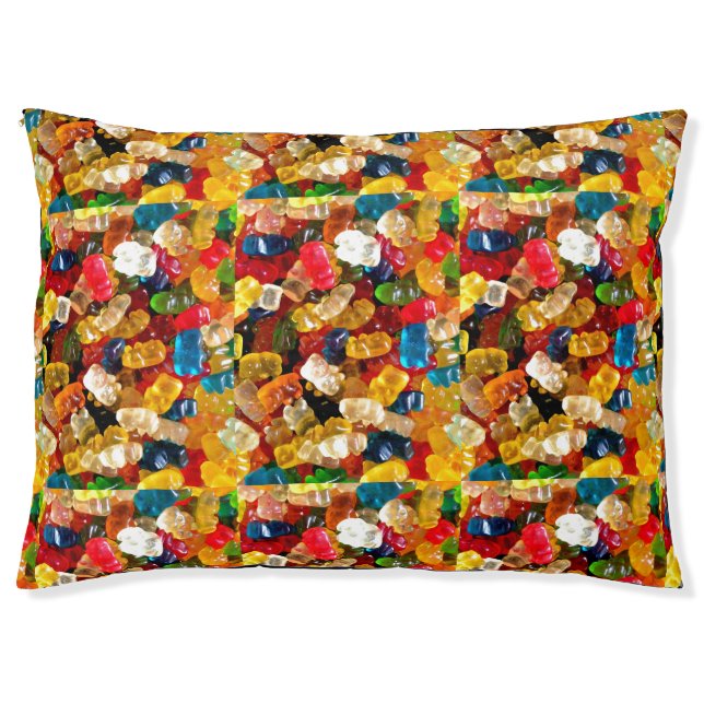 gummy bears candy dog bed (Front)