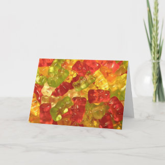 Gummy Bears Card