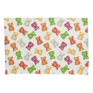 Gummy bears jelly gum candies kids nursery pillow case