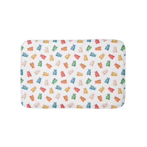 Gummy Bears Pattern Bath Mat