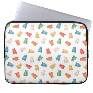 Gummy Bears Pattern Laptop Sleeve