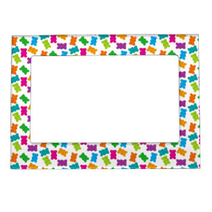 Gummy Bears Pattern Magnetic Frame