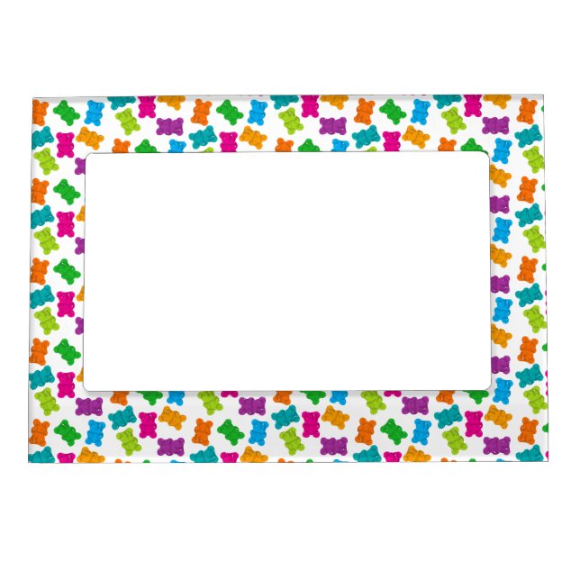 Gummy Bears Pattern Magnetic Frame (Front)