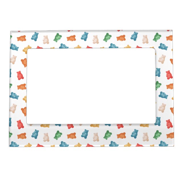 Gummy Bears Pattern Magnetic Frame (Front)