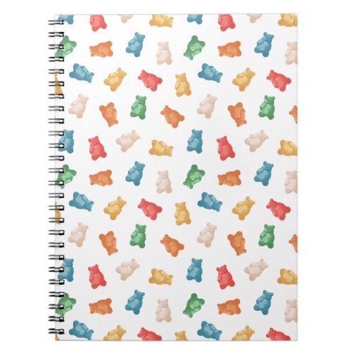 Gummy Bears Pattern Notebook