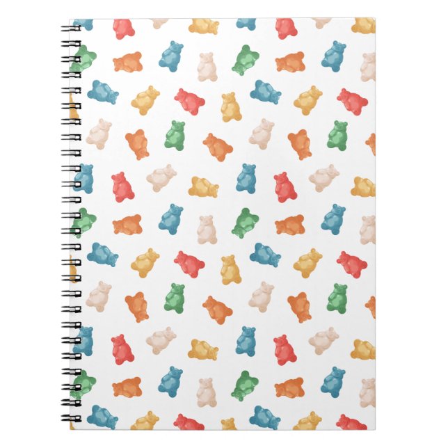 Gummy Bears Pattern Notebook (Front)