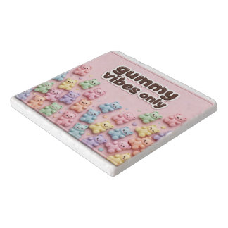 Gummy Vibes Only Pastel Gummy Bears Trivet