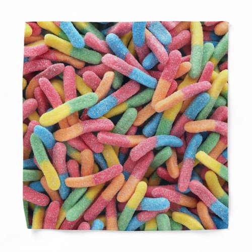 Gummy Worms Bandana