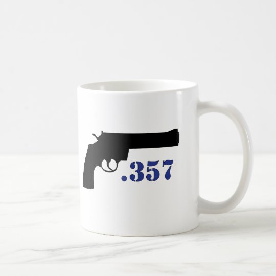 **GUN .357** COFFEE MUG