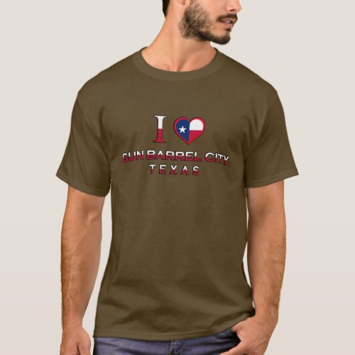 Gun Barrel City Texas T_Shirt