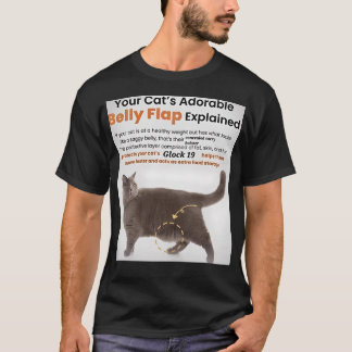 Gun Cat Meme - Glock 19 T-Shirt