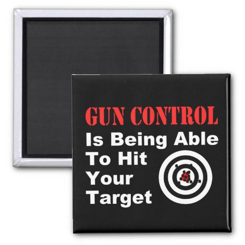 Gun Control center Magnet