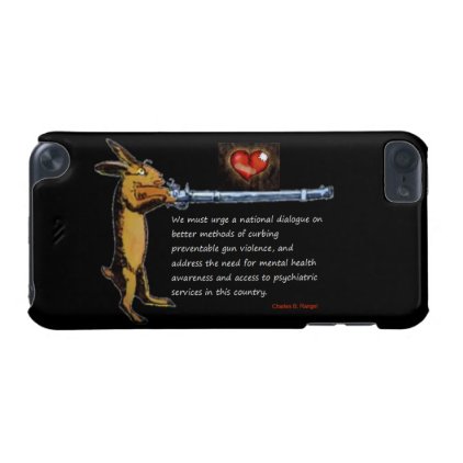 Gun Control - Charles B. Rangel Quote iPod Touch (5th Generation) Case