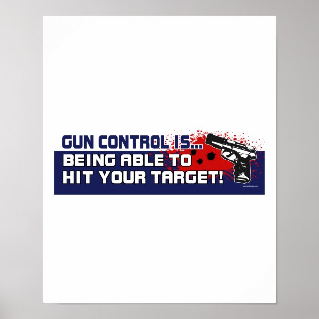 Gun-Control - Customized Poster (Front)
