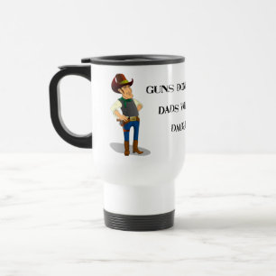 Gun Control Debate Travel Mug