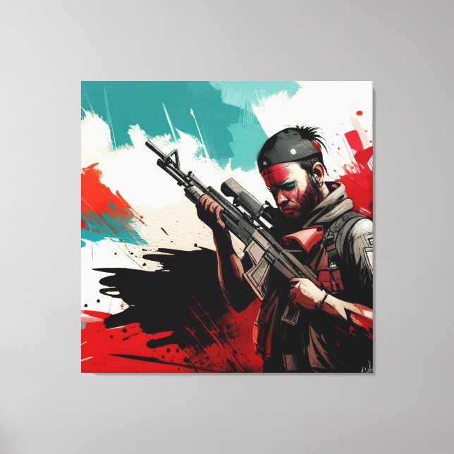 Gun Control Laws Now Before #Womenintech #Womenins Canvas Print (Front)