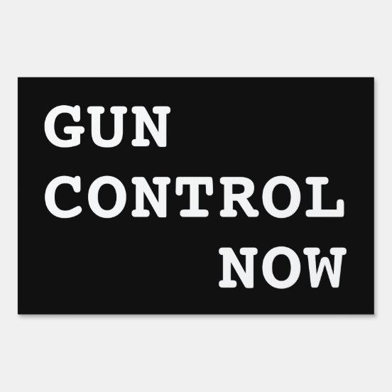 Gun Yard & Lawn Signs Zazzle