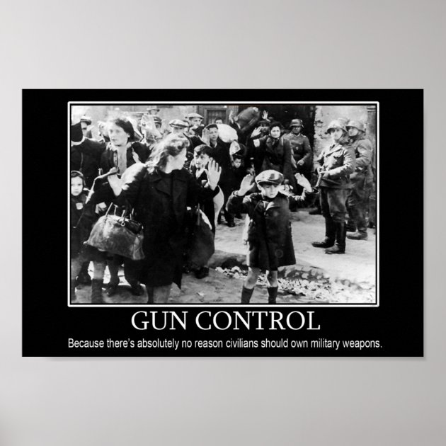 Gun Control Poster | Zazzle