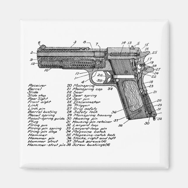 Gun Diagram V2 Magnet (Front)