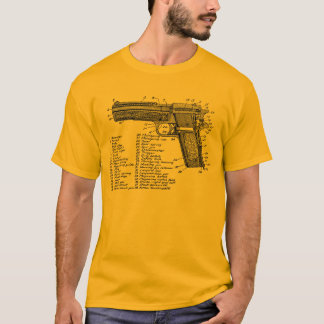 Gun Diagram V2 T-Shirt