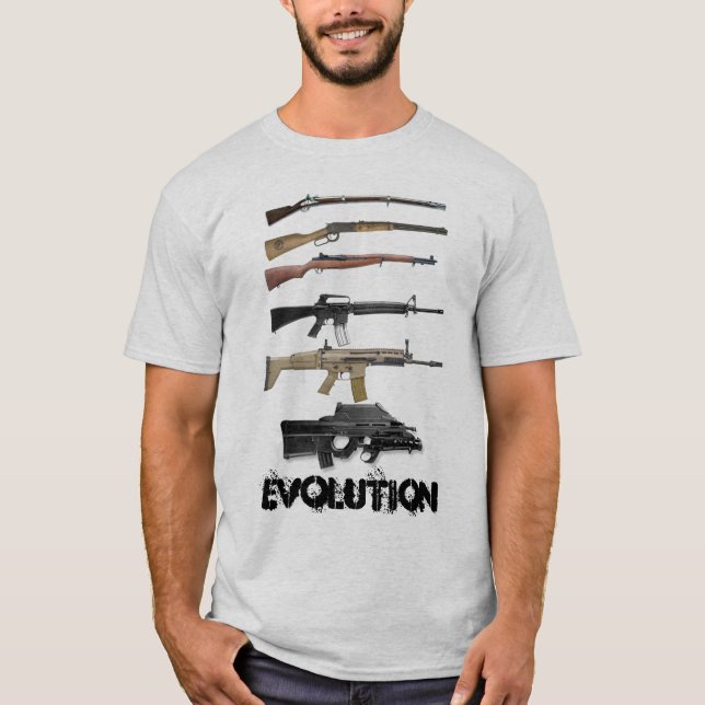 Gun Evolution T-Shirt (Front)