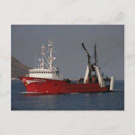 Gun Mar, Fishing Trawler In Dutch Harbor, Ak Postcard