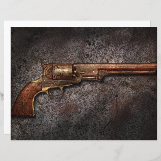 Gun - Model 1851 - 36 Caliber Revolver (Front/Back)