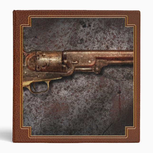 Gun - Model 1851 - 36 Caliber Revolver Binder (Front)
