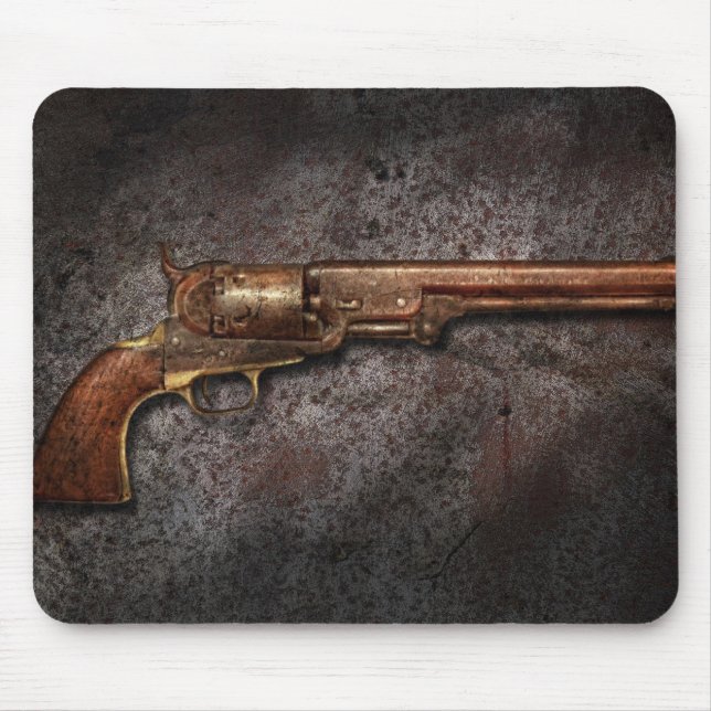 Gun - Model 1851 - 36 Caliber Revolver Mouse Pad (Front)