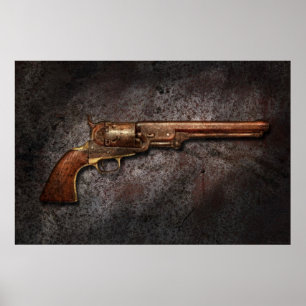 Gun - Model 1851 - 36 Caliber Revolver Poster